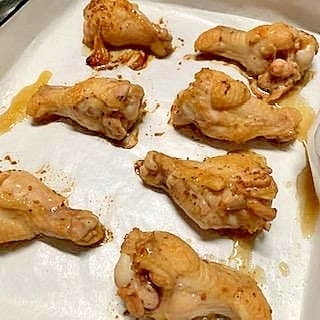 和風ごまドレッシングで　手羽元焼き